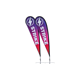 teardrop flag advertisement