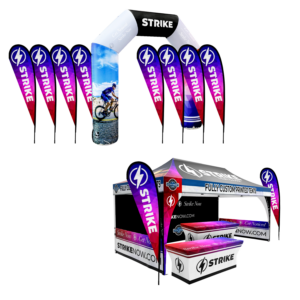 Bevnet Fully Custom Printed Tents Package C