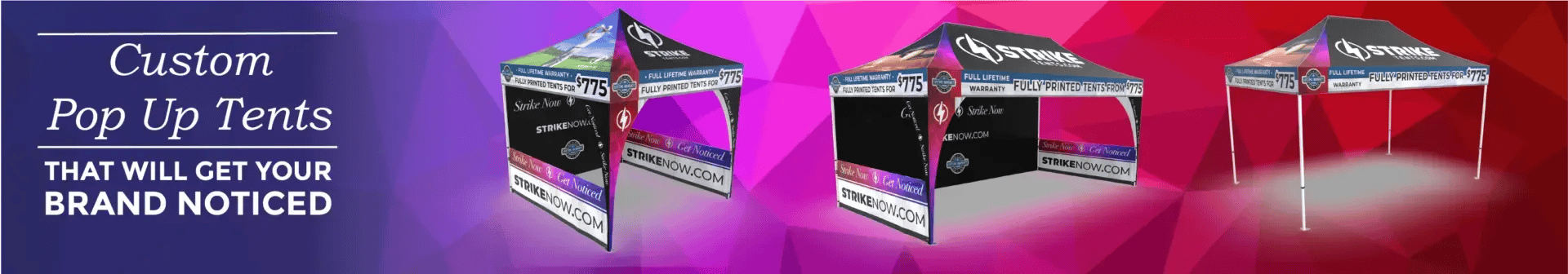 Custom Branded Pop-up Tent