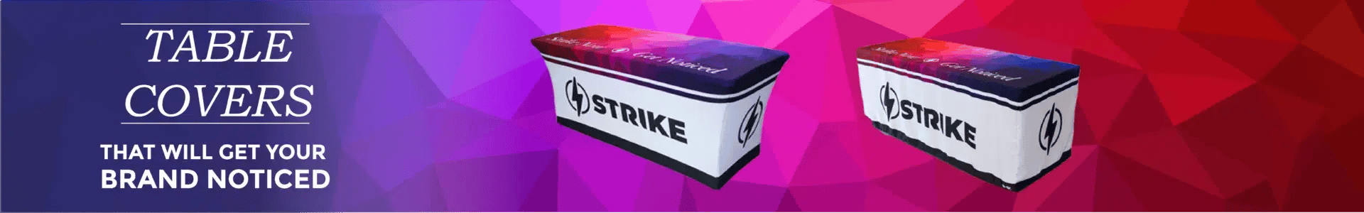 Table Covers that will get your brand noticed banner