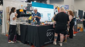 Super Zoo Indoor Booth Sharpies Sharpening