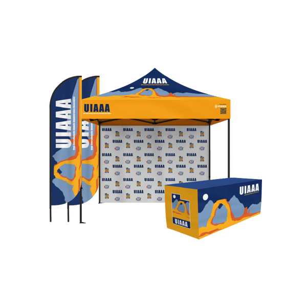 UIAAA Outdoor 10x10 Tent Setup