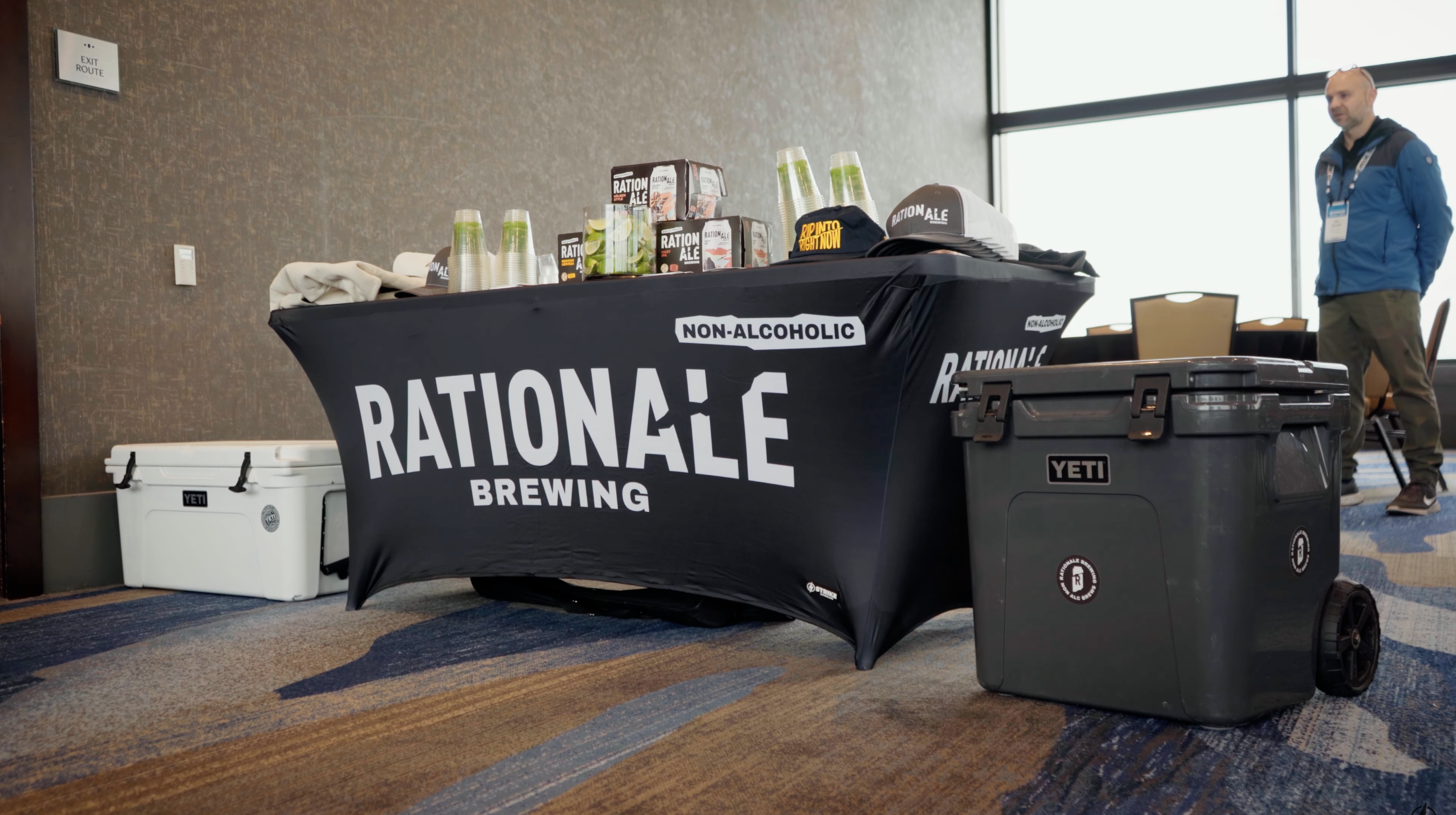 Rationale brewing table cover