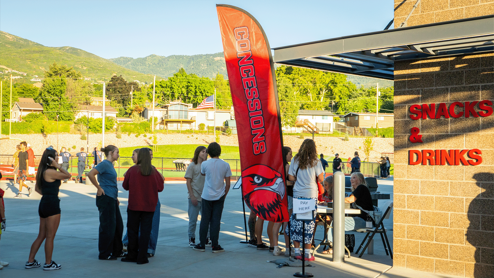 Branded Bountiful High School Flag