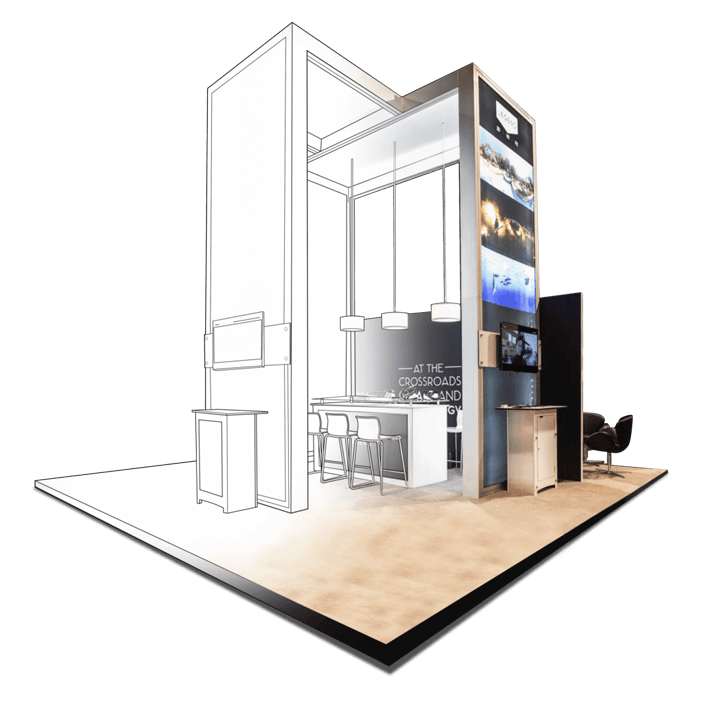10×10 Trade Show Booth