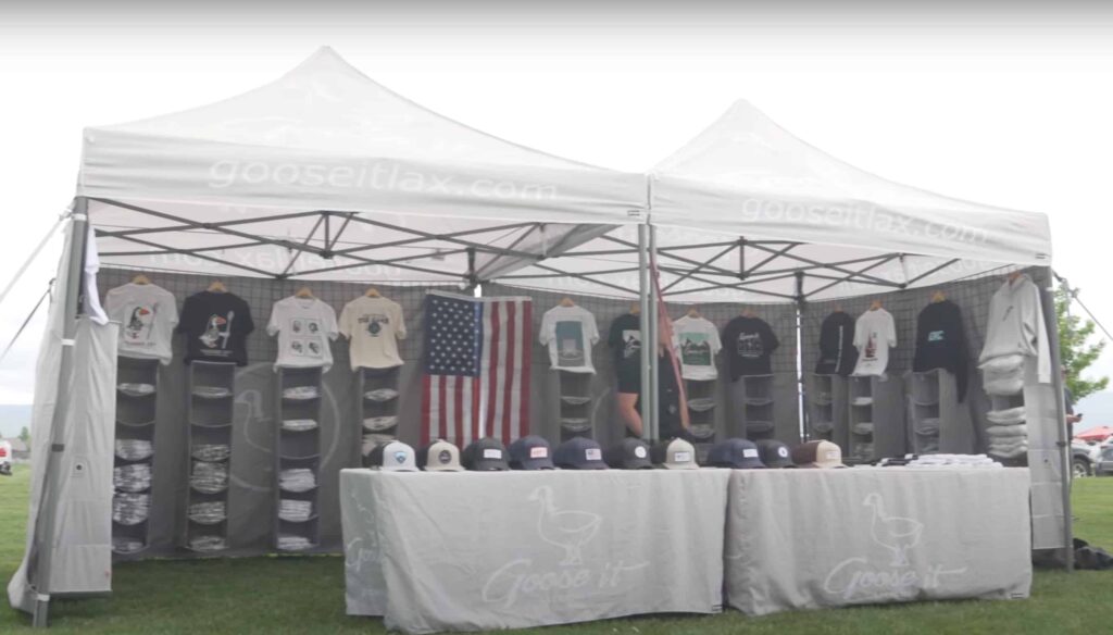 Goose It Lacrosse - A company providing high-quality sports apparel that understands that how you display your products at an event is vital to your company's success.