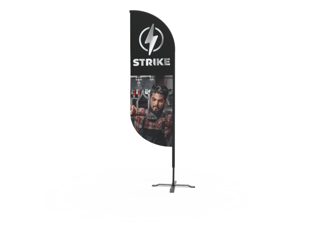 Strike Brewery 8' Feather Flag
