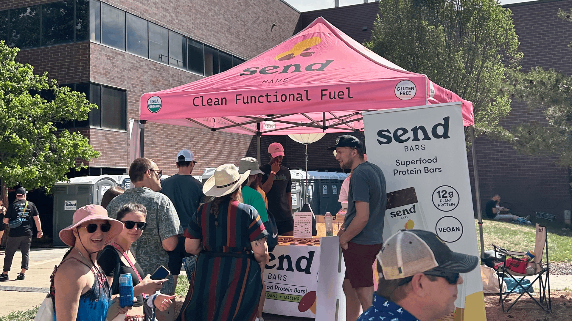 Send Bars Event Marketing Tent