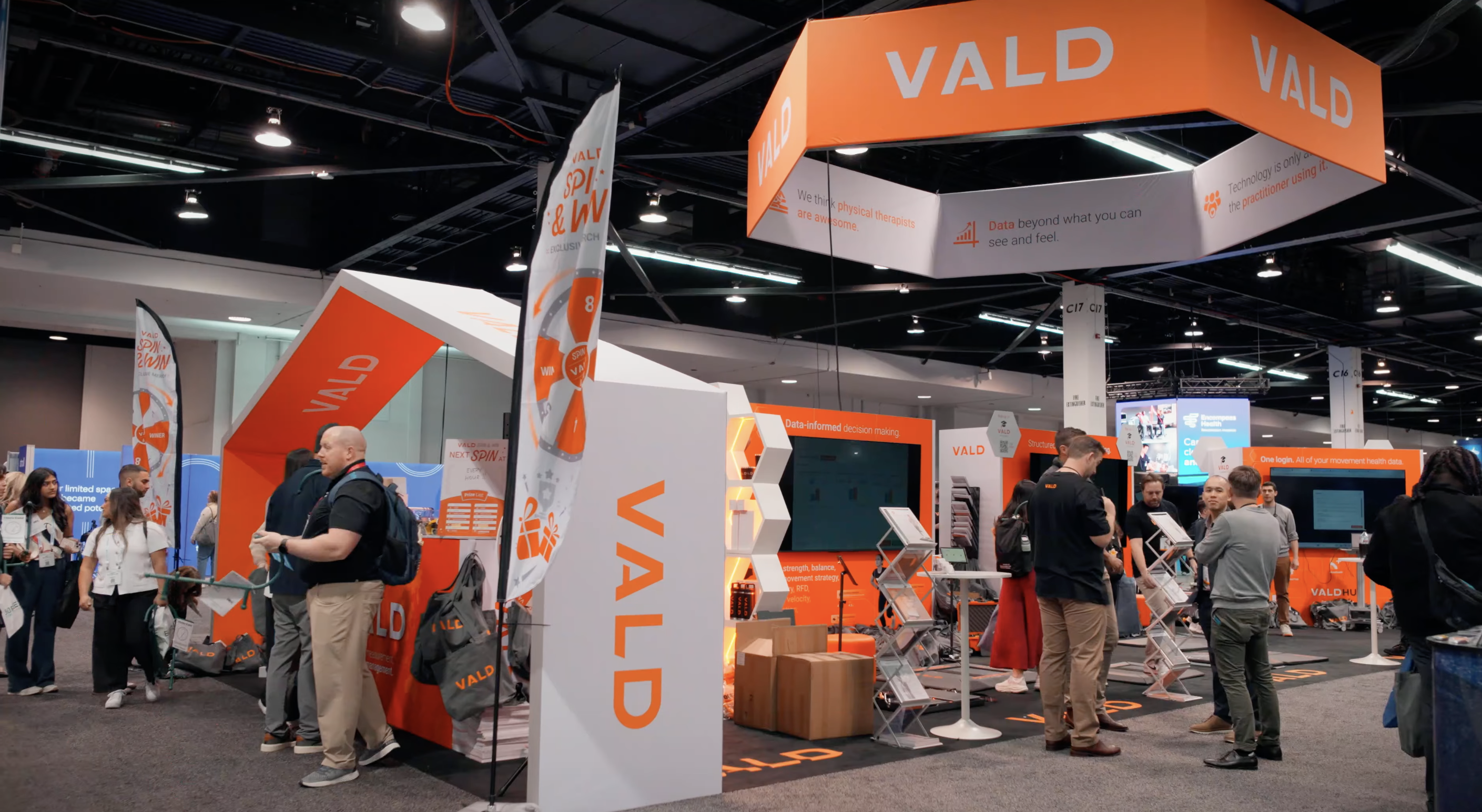 Custom Vald Booth From Strike Visuals
