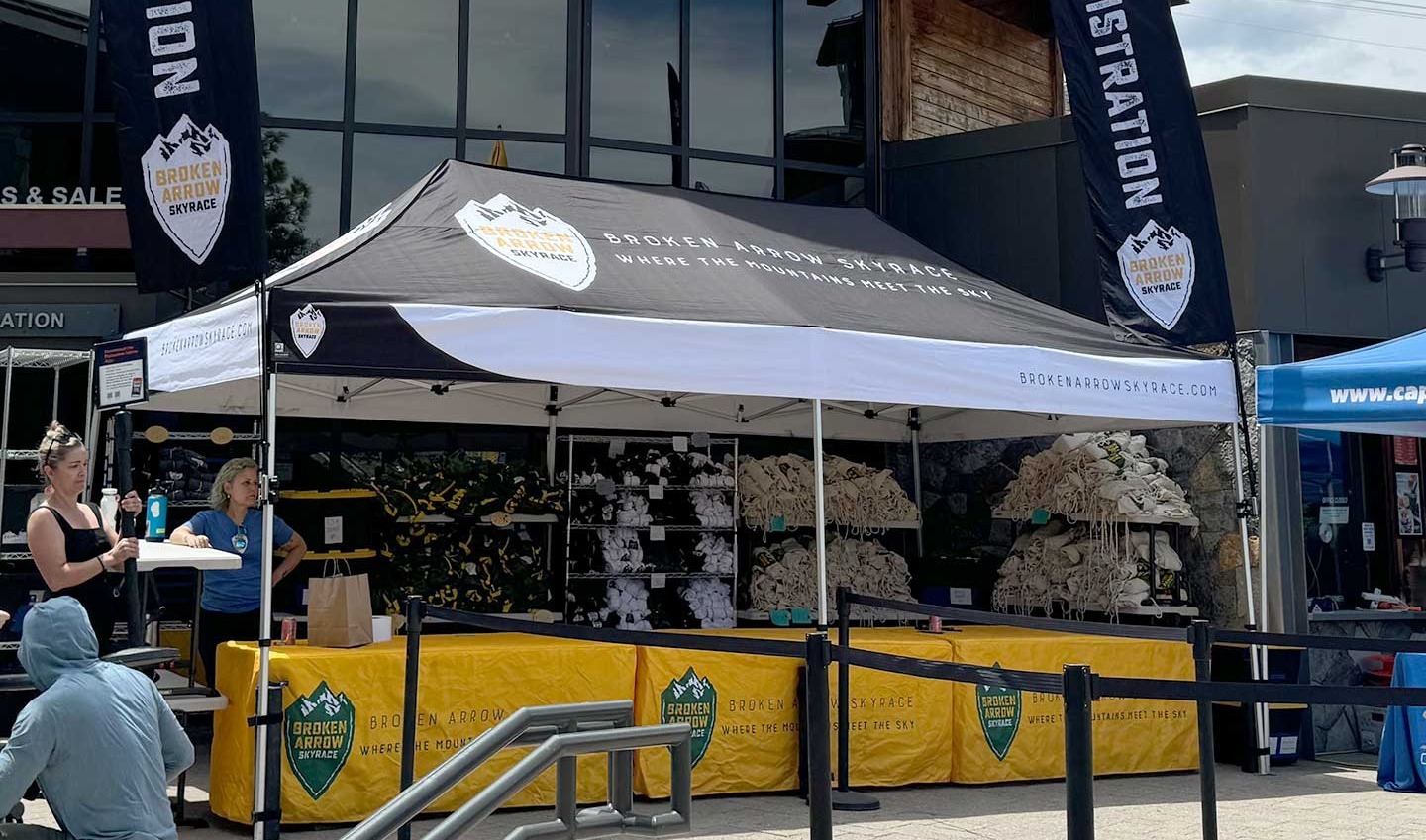 Custom branded event Tens