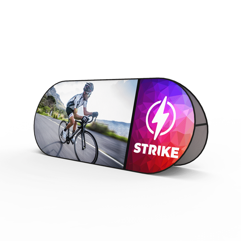 strike popout banner