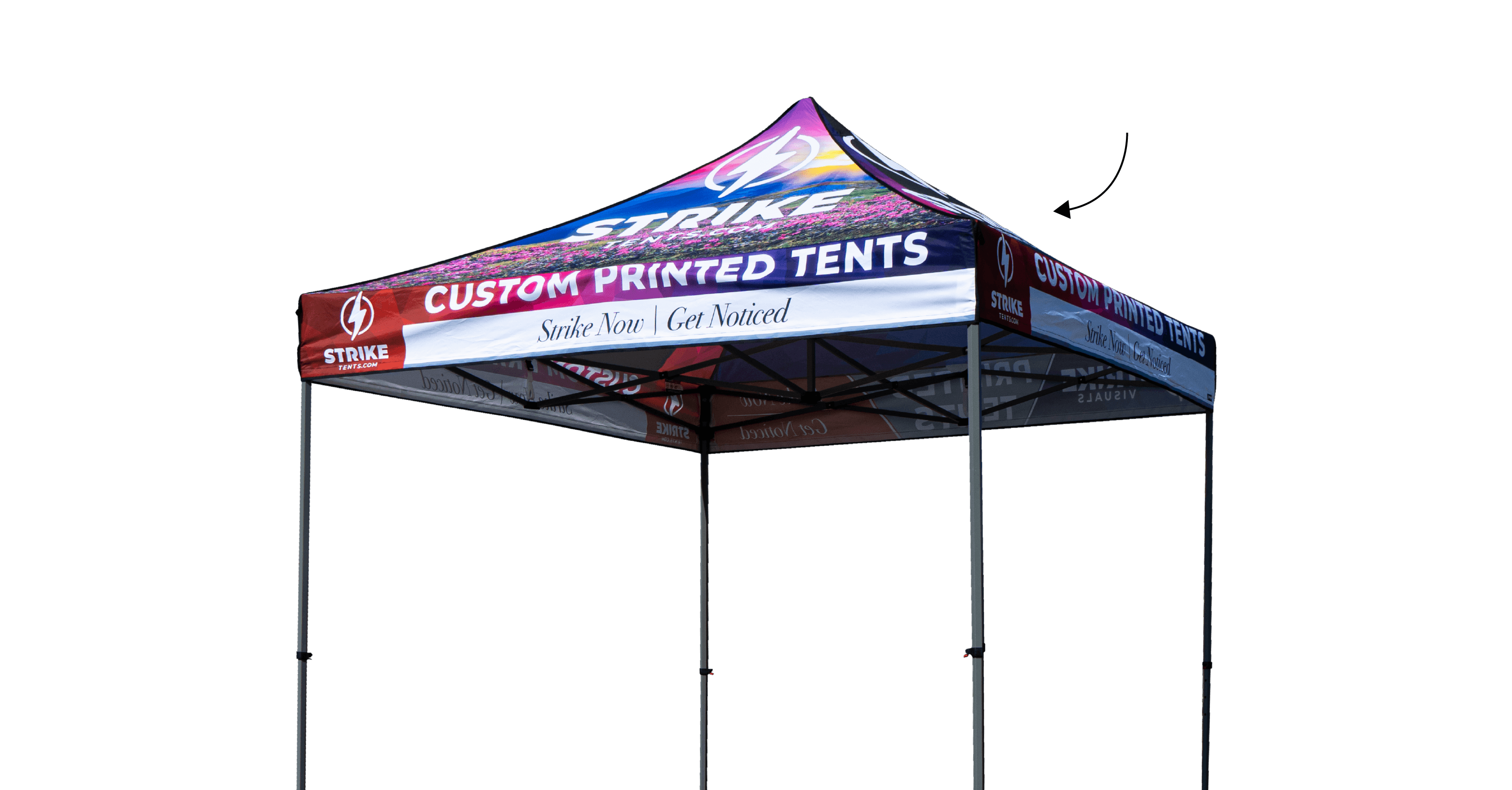 custom trade show displays | tents, flags, inflatable arch, & table covers