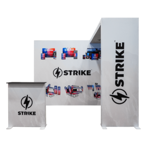 custom trade show displays | tents, flags, inflatable arch, & table covers