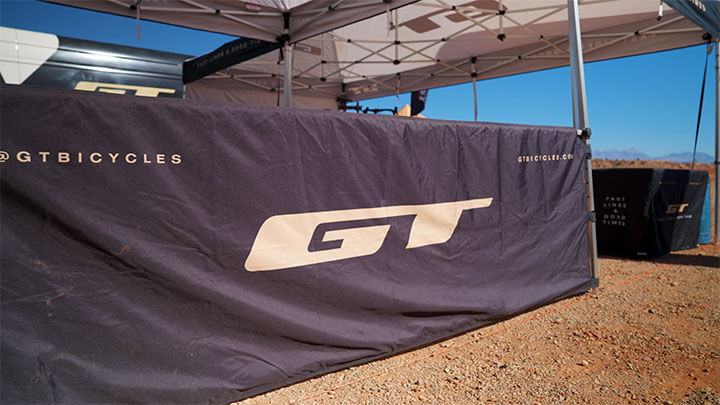 case study: gt bicycles' event activations with strike visuals