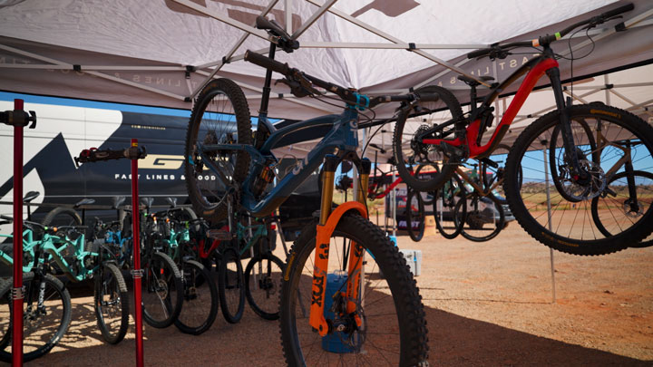 case study: gt bicycles' event activations with strike visuals